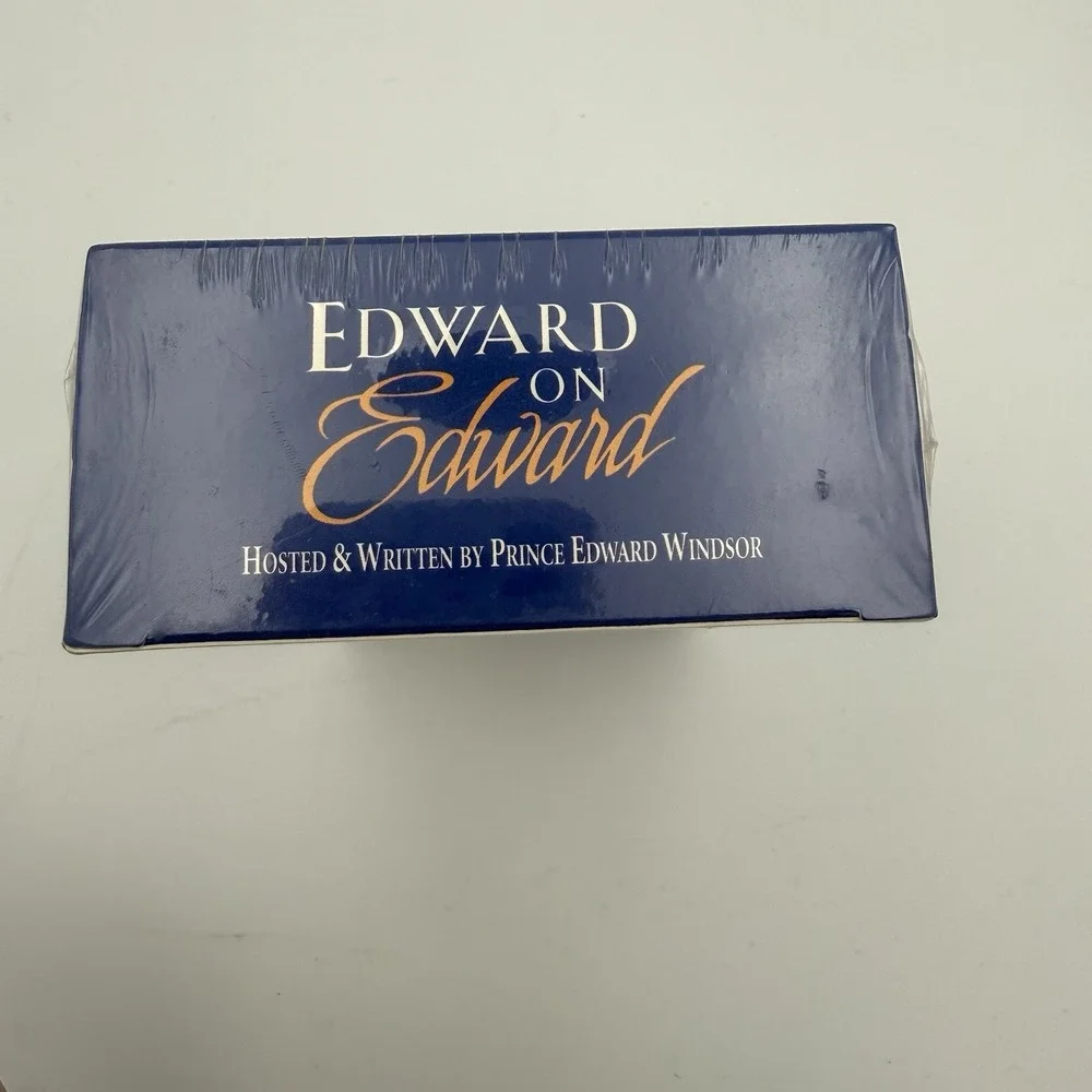 Edward on Edward (VHS, 1996) Prince Edward Windsor Royal Scandal Time Life Video